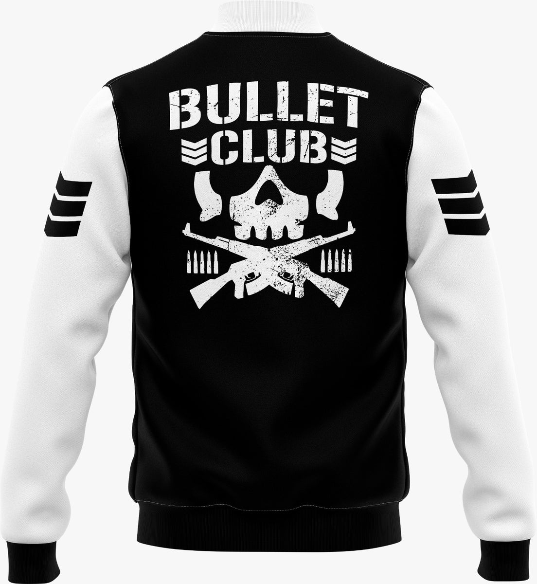 Lucha Masks Bullet Club Lightweight Varsity Jacket Embroidered