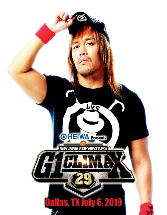 Autographed Tetsuya Naito Portrait 2019 07 (G1 Climax 29) TOKON SHOP