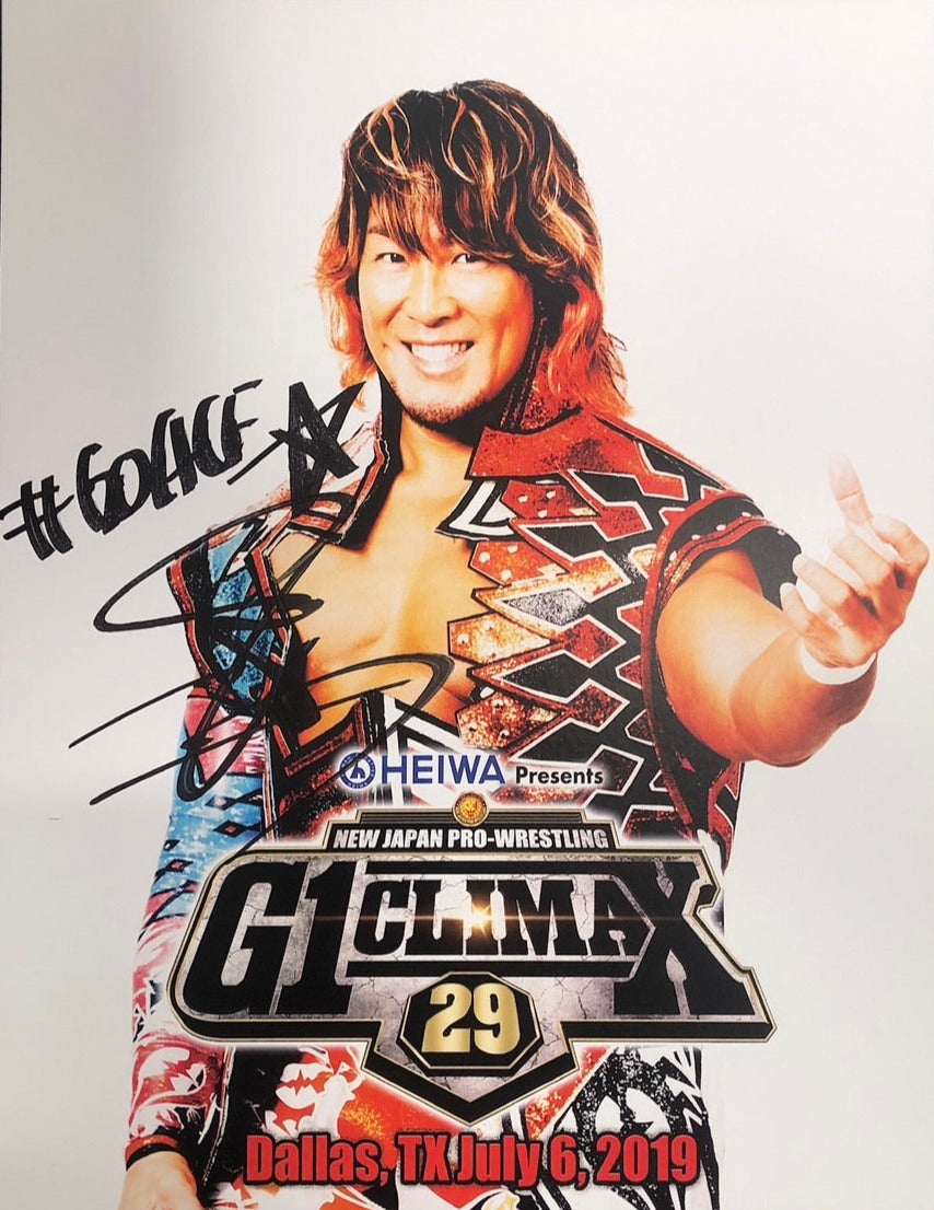 Autographed Hiroshi Tanahashi Portrait 2019 07 (G1 Climax 29) – TOKON ...