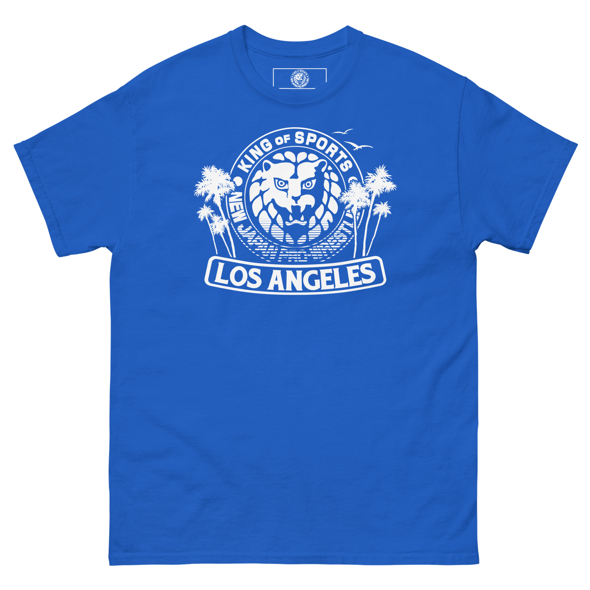 Vintage 90s Lion T-shirt Made in USA All Over Print Double