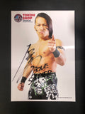 Autographed Taiji Ishimori Portrait 2022 09 TSG No Shirt