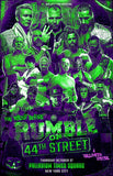 New York Rumble on 44th Street Poster Set