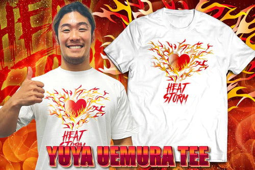Yuya Uemura - Heat Storm T-Shirt – TOKON SHOP Global - New Japan