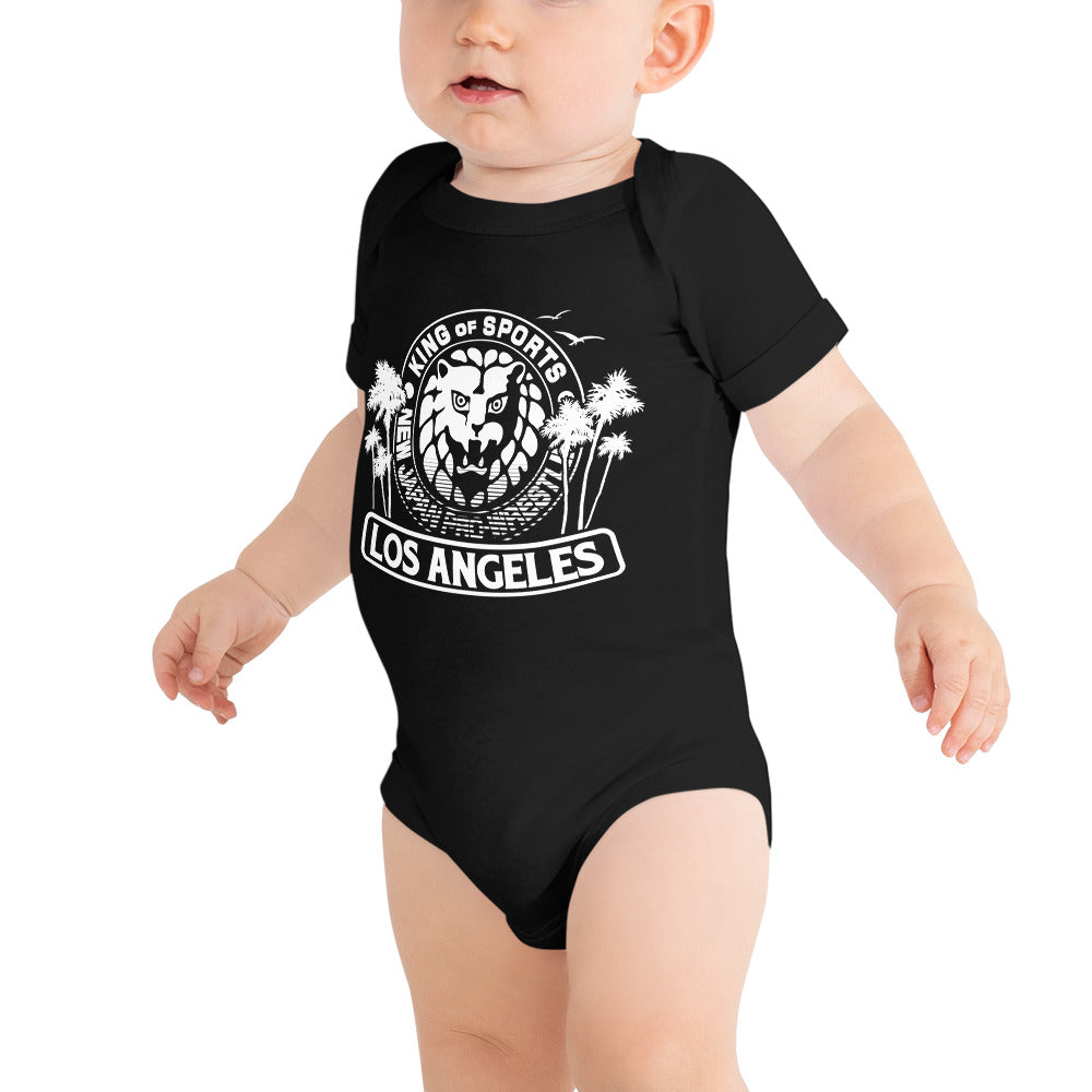 Los Angeles Kings Newborn & Infant Jersey Bodysuit - Black