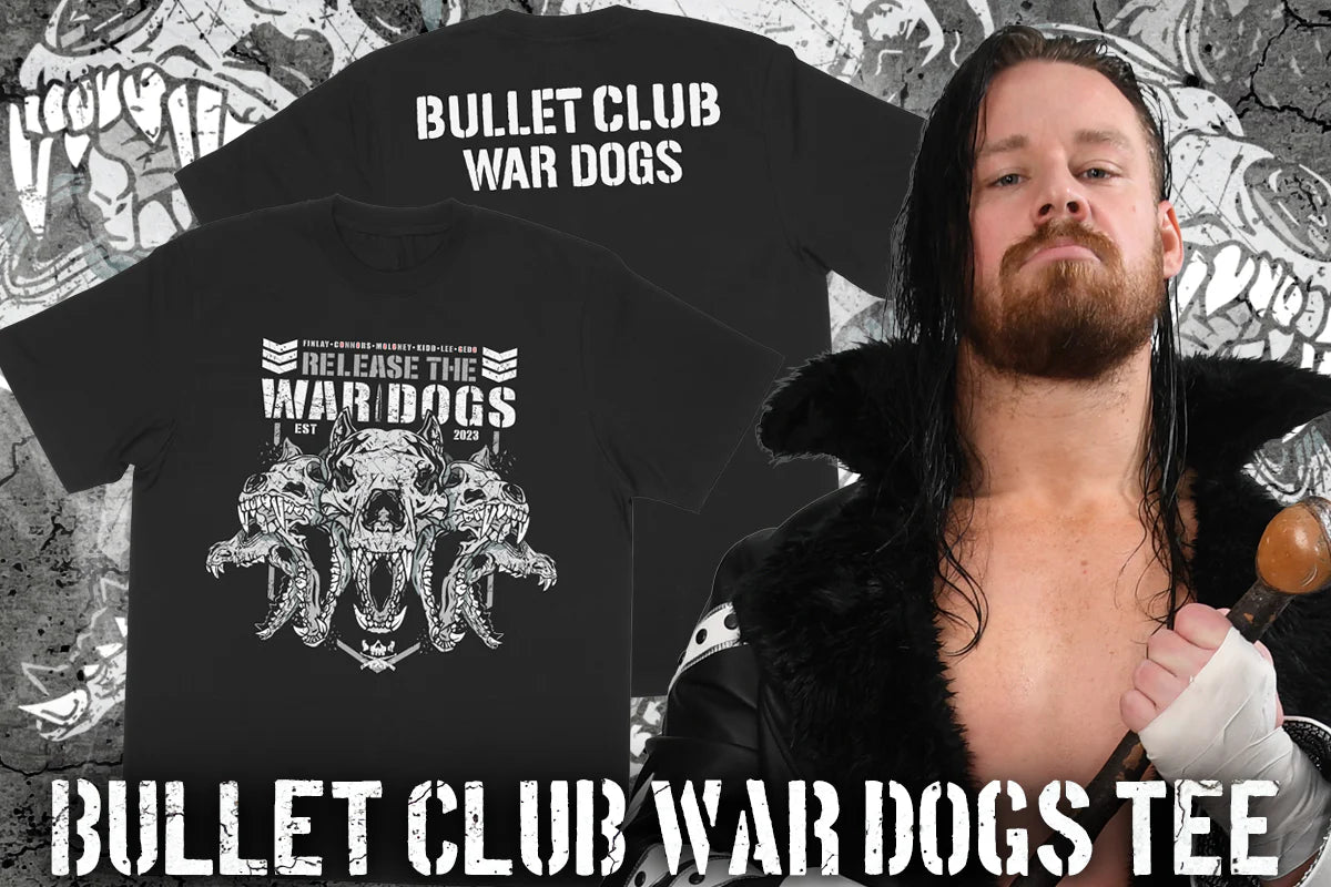 Release the War Dogs T-Shirt – TOKON SHOP Global - New Japan Pro