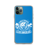 LION MARK LOS ANGELES Clear Case for iPhone® (Light blue)