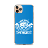 LION MARK LOS ANGELES Clear Case for iPhone® (Light blue)