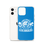 LION MARK LOS ANGELES Clear Case for iPhone® (Light blue)