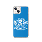 LION MARK LOS ANGELES Clear Case for iPhone® (Light blue)