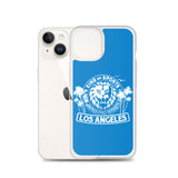 LION MARK LOS ANGELES Clear Case for iPhone® (Light blue)