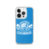 LION MARK LOS ANGELES Clear Case for iPhone® (Light blue)
