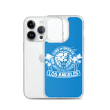 LION MARK LOS ANGELES Clear Case for iPhone® (Light blue)