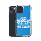 LION MARK LOS ANGELES Clear Case for iPhone® (Light blue)