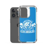 LION MARK LOS ANGELES Clear Case for iPhone® (Light blue)