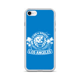 LION MARK LOS ANGELES Clear Case for iPhone® (Light blue)