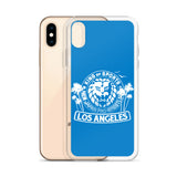 LION MARK LOS ANGELES Clear Case for iPhone® (Light blue)