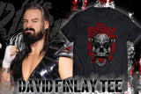 David Finlay - Rebel Skull T-Shirt