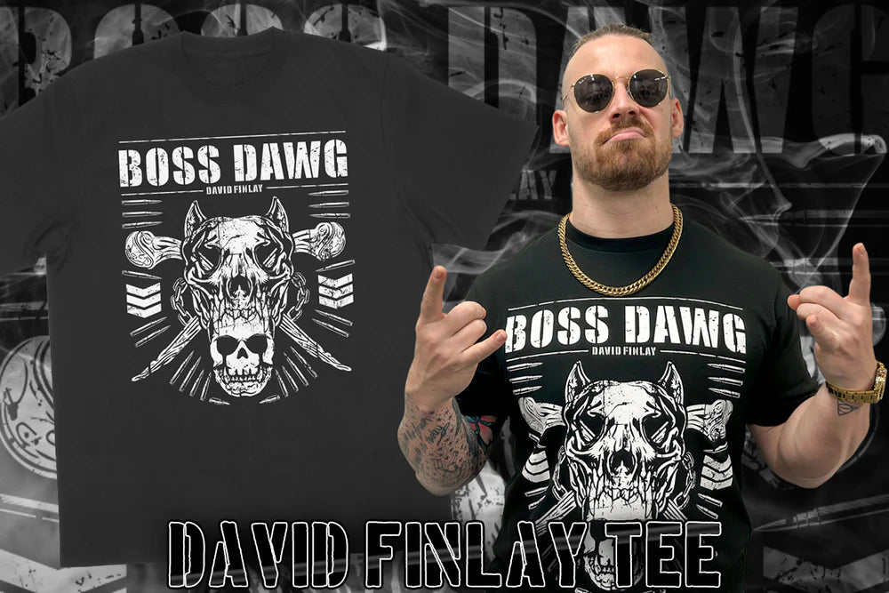 David Finlay - Boss Dawg T-Shirt – TOKON SHOP Global - New Japan