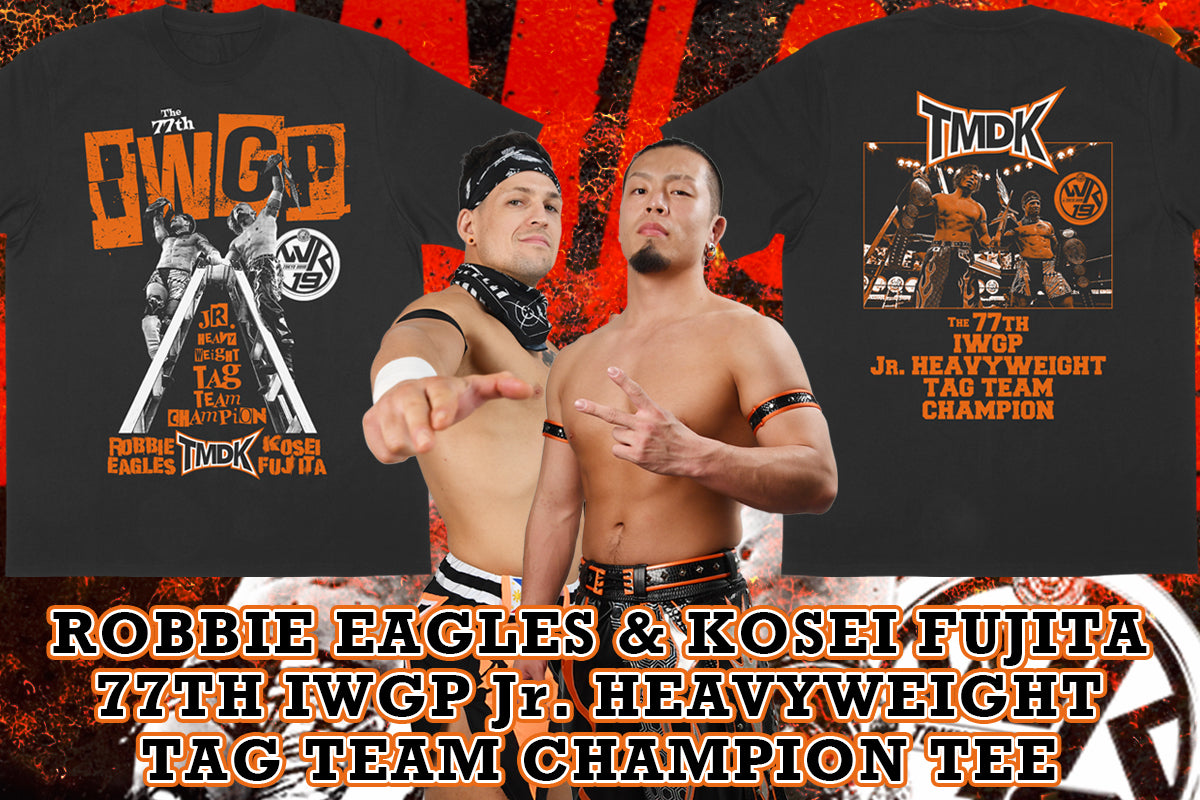 Robbie & Fujita - 77th Champions T-Shirt – TOKON SHOP Global