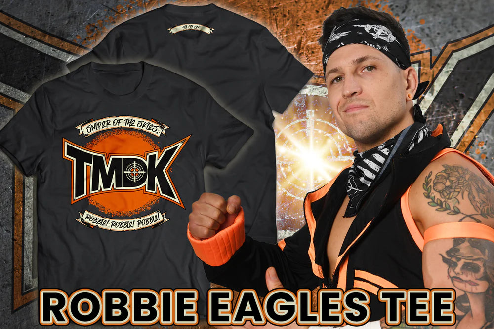 Robbie Eagles - Surrender to the Sniper T-Shirt – TOKON SHOP Global - New  Japan Pro-Wrestling of America