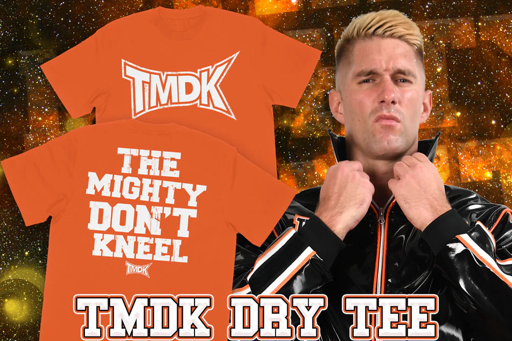 TMDK T-shirt (Orange & White) – TOKON SHOP Global - New Japan Pro TMDK T-shirt (Orange & White) – TOKON SHOP Global - New Japan Pro