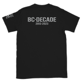 Bullet Club Decade T-Shirt (Silver and Black)
