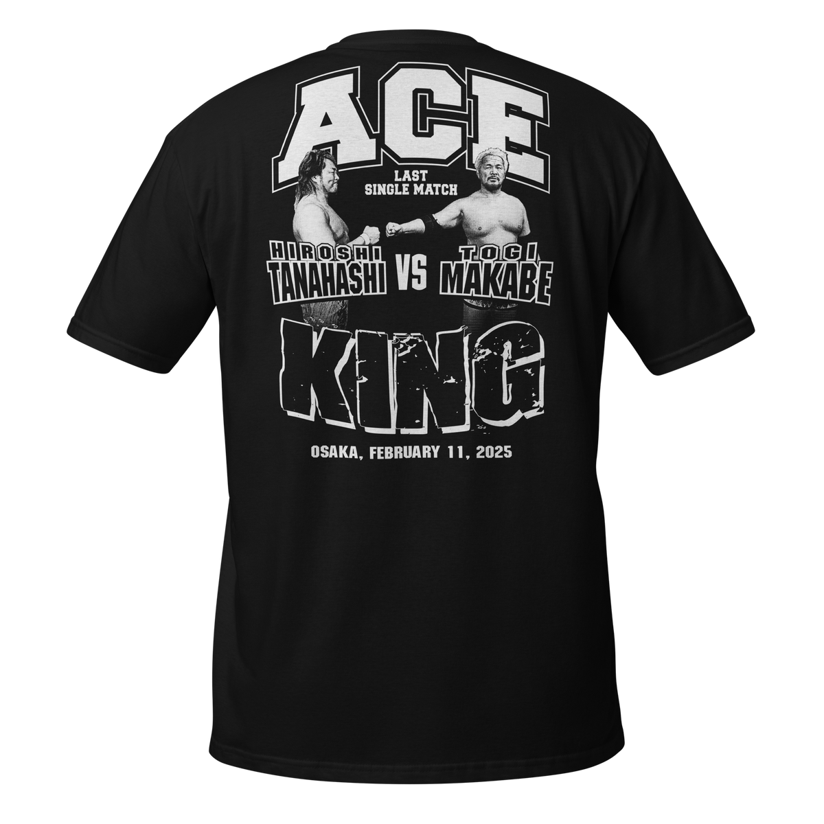 Tanahashi vs Makabe T-shirt – TOKON SHOP Global - New Japan Pro