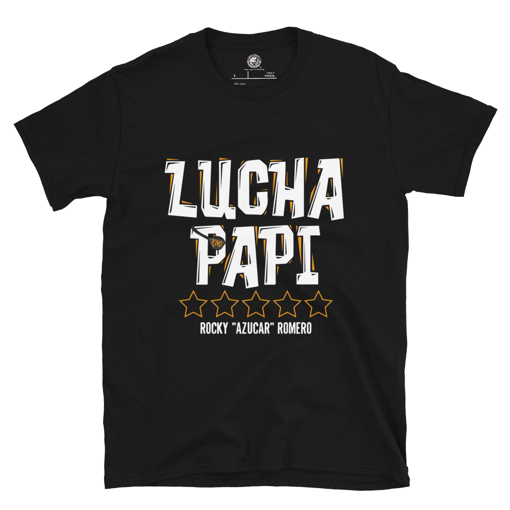 Rocky Romero - Lucha Papi T-Shirt – TOKON SHOP Global - New Japan Pro