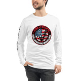 Lion Mark USA Long Sleeve T-shirt/ White