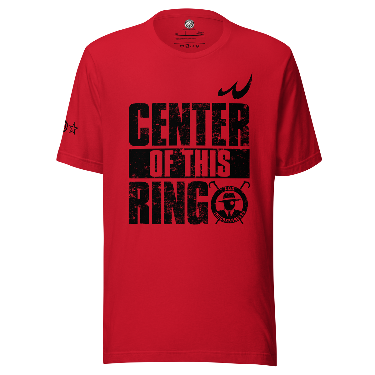 Tetsuya Naito - Center of the Ring T-Shirt (Red & Black)