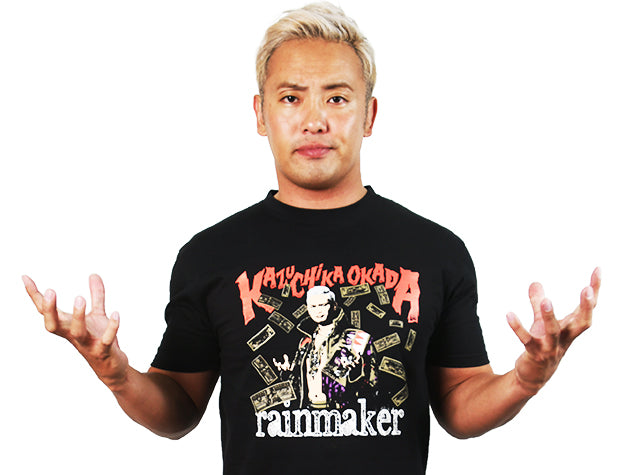 Kazuchika Okada - Rainmaker T-Shirt – TOKON SHOP Global - New