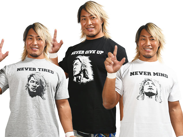 Hiroshi Tanahashi - Never Mind T-Shirt – TOKON SHOP Global - New