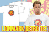 Lion Mark Retro Tee (White)