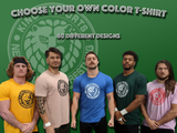 Choose your own color Lion Mark T-Shirt (White Logo)