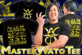 Master Wato - "WATO" T-shirt (Black x Yellow)