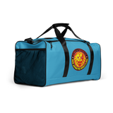 Lion Mark Duffle bag (Cerulean Blue)