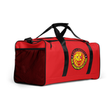 Lion Mark Duffle bag (Red)