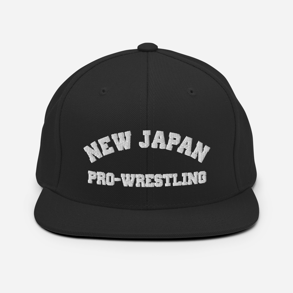 NJPW Snapback Hat TOKON SHOP Global New Japan Pro Wrestling of