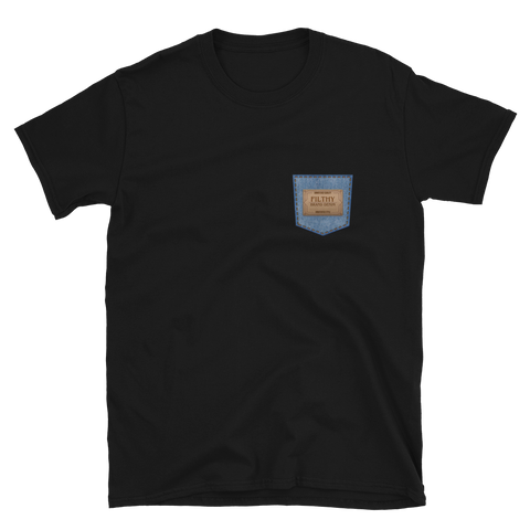 Tom Lawlor - Denim Logo Pocket T-Shirt