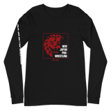 Lion Mark Square Long Sleeve Tee (Black)