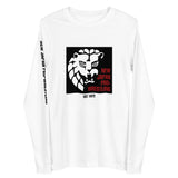 Lion Mark Square Long Sleeve Tee (White)