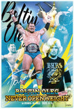 Boltin Oleg 48th NEVER Openweight Champion Acrylic Block [Pre-Order]