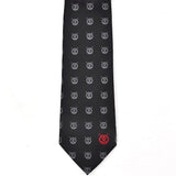 Silk tie LOS INGOBERNABLES de JAPON logo dot [Pre-Order]