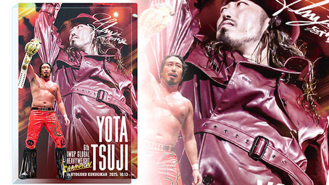 Yota Tsuji 6th IWGP Global Heavyweight Champion Acrylic Block [Pre-Order]