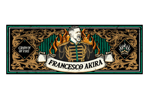 Francisco Akira "CROWN OF FIRE" Sports Towel [Pre-Order]