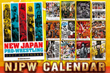 New Japan Pro Wrestling Calendar 2027 (Wall hanging type) [Pre-Order]