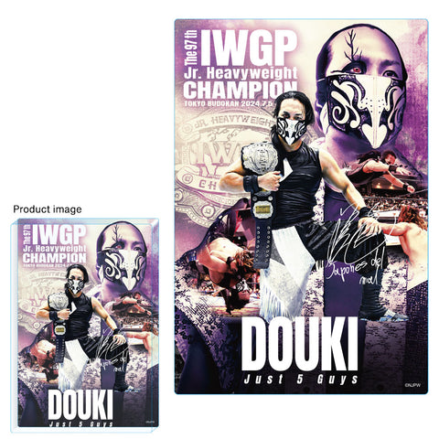 DOUKI 97th IWGP Junior Heavyweight Champion Acrylic Block [Pre-Order]