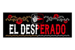 El Desperado Sports Towel (Black x White x Red) [Pre-Order]