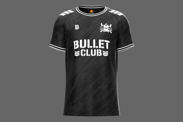 BLCKSMTH x NJPW - Bullet Club Soccer Jersey (Gold ver.) – TOKON