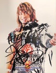 Autographed Hiroshi Tanahashi Portrait 2019 09 (Fighting Spirit Unleashed)
